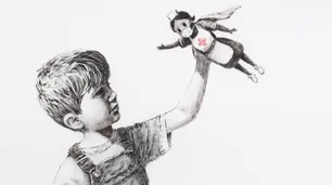Banksy homenajea a los superhéroes del momento: el personal sanitario británico