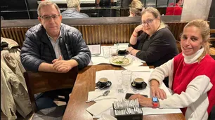 Carlos Maslatón calificó a Javier Milei como "planificador central marxista" y se juntó con Graciana Peñafort: de qué hablaron