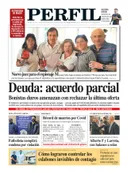 La tapa de Diario PERFIL de este sábado 4 de julio de 2020