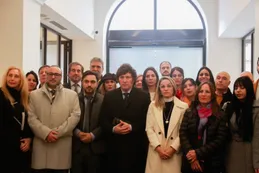 De ser increpado en el acto de la AMIA a visitar el Museo del Holocausto: Milei ofreció "trabajar contra el terrorismo"