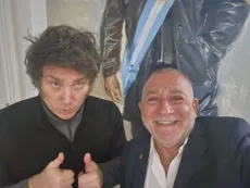 Luis Juez después de cenar con Milei: "Disfrutar de los amigos no tiene precio"