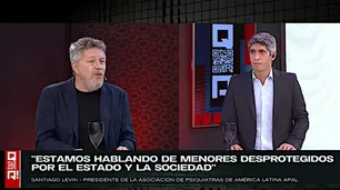 "El chico que disparó es una víctima del abandono estatal", aseguró Santiago Levín a "QR!"