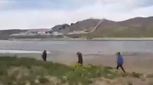 Perú: un soldado murió ahogado en el intento de detener a un grupo de manifestantes