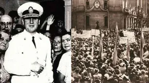 "¡Pe-ro-nistas!": el acto que anticipó al 17 de octubre y un malambo radical para apoyar a Perón