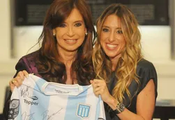 Boudou nombró en el Senado a la hija hot del pope de Racing