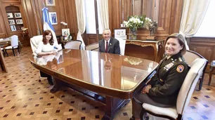 Cristina Kirchner se reunió con la jefa del Comando Sur de los Estados Unidos