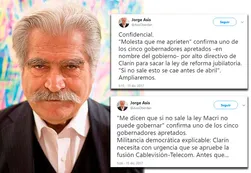 El misterioso tuit de Asís que involucra a Clarín con el Gobierno