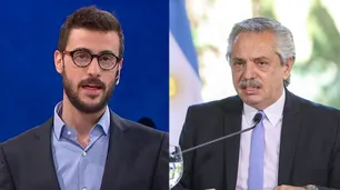 Diego Leuco cruzó a Alberto Fernández por la "trompada" en Twitter: "Qué pena verlo tan violento"