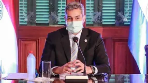 El presidente de Paraguay, Mario Abdo Benítez, dio positivo a Covid-19