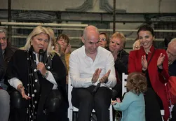 Horacio Rodríguez Larreta suma a su esposa a la campaña y espera una elección histórica con Carrió
