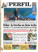 La tapa de Diario PERFIL de este sábado 19 de octubre de 2019