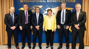 Kristalina Georgieva, directora del FMI, tras reunirse con Luis Caputo: "Apoyando las reformas de Argentina"