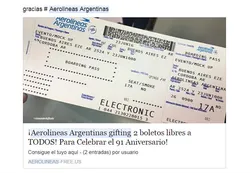Facebook: publicaciones falsas prometen pasajes de avión gratis