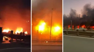 Se incendió una planta de reciclaje en Barracas y debieron evacuar a algunos vecinos
