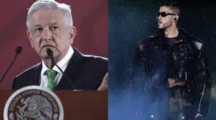 El presidente de México intervino en un conflicto con Bad Bunny