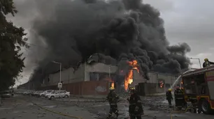 Según el dueño de la fábrica incendiada en Avellaneda las condiciones de seguridad se cumplían al 100%