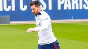 Lionel Messi volvió a los entrenamientos en el PSG