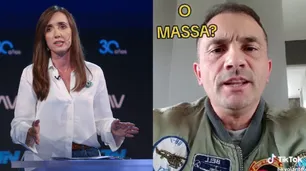 Villarruel apoyó las críticas de un militar hacia Rossi: "Llevabas a tus hijos y amigos a dar vueltitas en helicóptero"