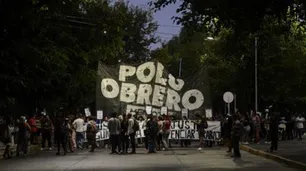 Piqueteros se movilizan por la falta de alimentos en más de 35.000 comedores populares