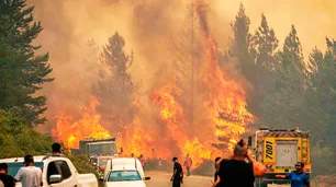 ¿Cómo operan las brigadas de voluntarios que enfrentan el fuego en la Patagonia?