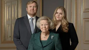Amalia de Holanda, fue la protagonista de las celebraciones en honor al reinado de Guillermo