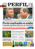 La tapa del Diario Perfil de este domingo 9 de junio de 2019