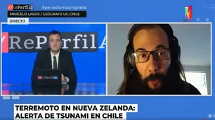 Alerta de tsunami en Chile | Para un especialista puede haber "numerosas réplicas"