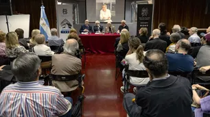 Sebreli y su última presentación en público