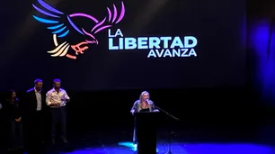 Karina Milei encabezó un acto de La Libertad Avanza pensando en 2025: "Voy a estar donde mi hermano me necesite"