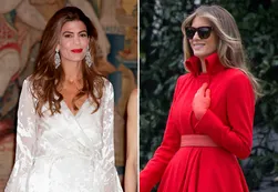 Duelo de estilos: Juliana Awada vs. Melania Trump