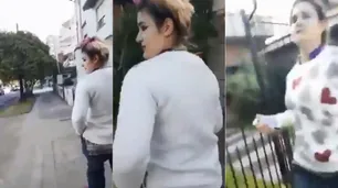 Piden la detención de la mujer que violó la cuarentena y tiró gas pimienta a la policía