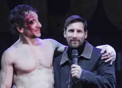 Nico Vázquez compartió las fotos inéditas de la visita de Lionel Messi a Rocky