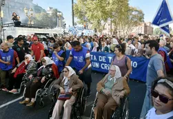 Nora Cortiñas: "Si algún día perdemos el rumbo les pedimos que nos lo digan"