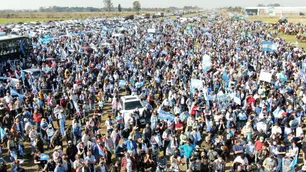 Federación Agraria: "La manifestación de hoy fue un tirón de orejas para el Gobierno"