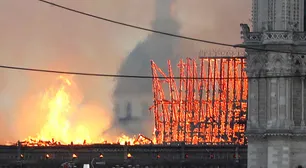 Las imágenes más impactantes del incendio de la Catedral de Notre Dame en París