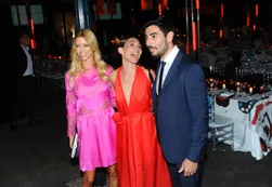 Moyano, Nicole y Awada, solidarios en La Rural