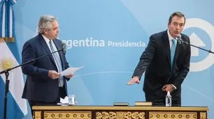 Alberto Fernández le tomó juramento a Soria y le agradeció a Losardo