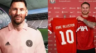 Fútbol internacional: Alexis Mac Allister al Liverpool y Lionel Messi al Inter de Miami