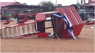 Un tornado pasó por Misiones y causó fuertes daños