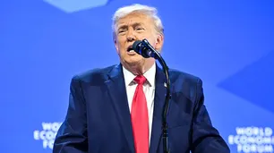 Donald Trump en Davos: sólo "la gran potencia" de Estados Unidos puede proteger Groenlandia