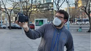 Habla el youtuber argentino que viralizó desde China el reclamo del Coronavirus: "Es desolador"