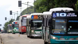Las empresas de colectivos del AMBA advierten que no podrán pagar salarios