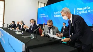 El último tuit de Mario Meoni: "Hoy acompañamos al Presidente con el Gabinete Federal en Rosario"