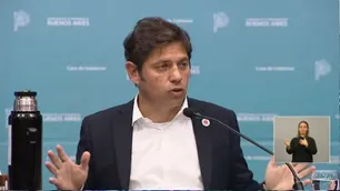 Axel Kicillof le respondió a Milei sobre la planta de GNL: "El presidente está ocasionando un daño enorme"