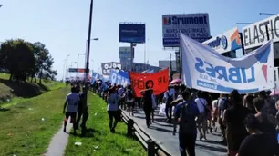Mapa del paro general: dónde son los cortes de tránsito y las movilizaciones en Buenos Aires