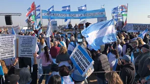 El campo hace oír sus reclamos en San Nicolás contra el Gobierno