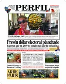 La tapa del Diario PERFIL de este domingo
