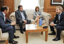 Bullrich y Frigerio recibieron a gobernadores patagónicos por Maldonado