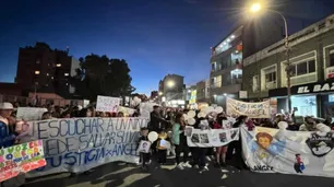 Ángel y su terrible final: masiva marcha pidió justicia, mezclando dolor y furia, en Comodoro Rivadavia