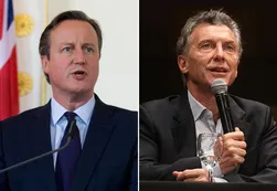 Cameron se comunicó con Macri: "Una oportunidad para fortalecer relaciones"